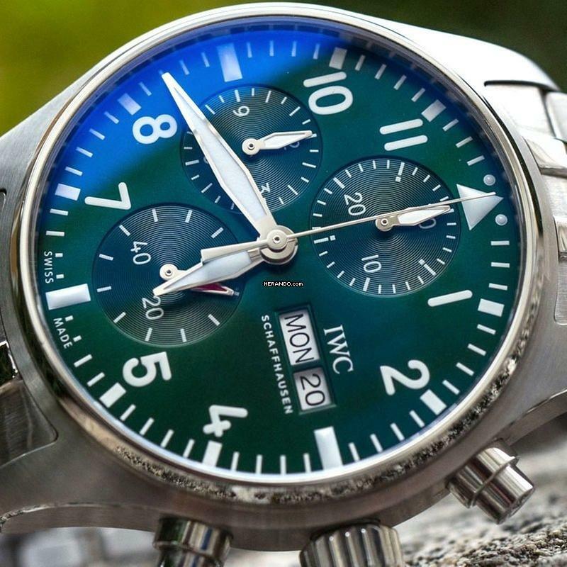 IWC Pilotenhorloge Chronograaf Pilotswatch Chronograph 41 mm NIEUW VOLLEDIGE SET