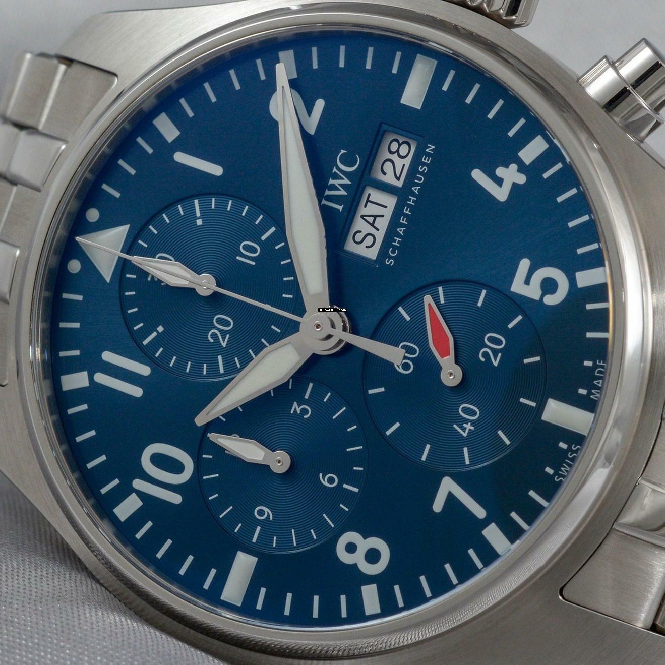 Reloj de aviador IWC Crhonógrafo Nuevo Juego Completo