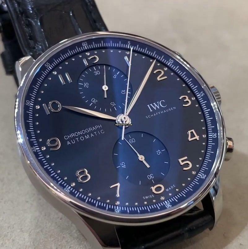 IWC Portugieser Kronograph - YENİ TAM SET