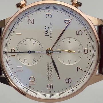 IWC Portugieser Chronograph NEW FULL SET 