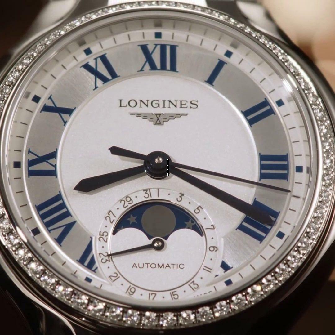 Longines PrimaLuna MOONPHASE NEW FULL SET
