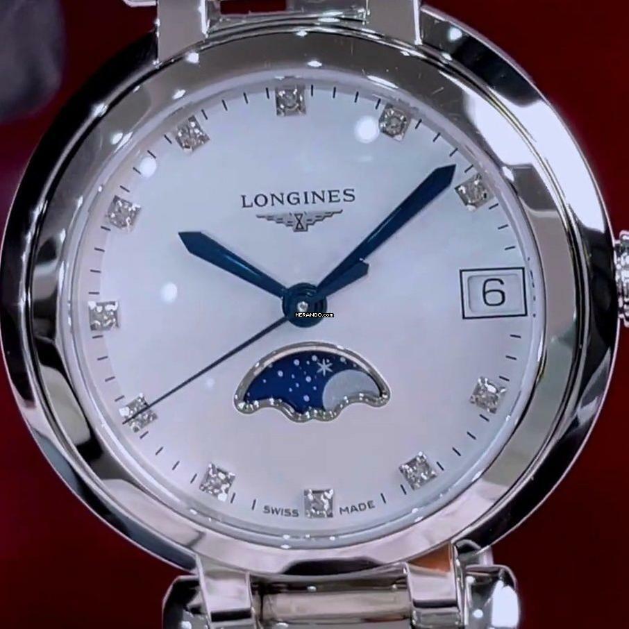 Longines PrimaLuna MOONPHASE NEW FULL SET