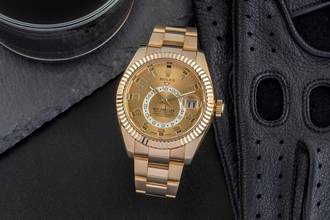 Thumbnail von Rolex Sky-Dweller 18k (0,750) Gold Automatik Herrenuhr Ref. 326938 B&P 2016