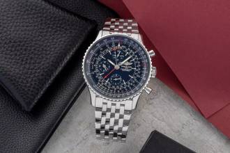 Thumbnail von Breitling Navitimer 46 Chronograph Automatik Limited Ref. A2135024/BE62 B&P 2016