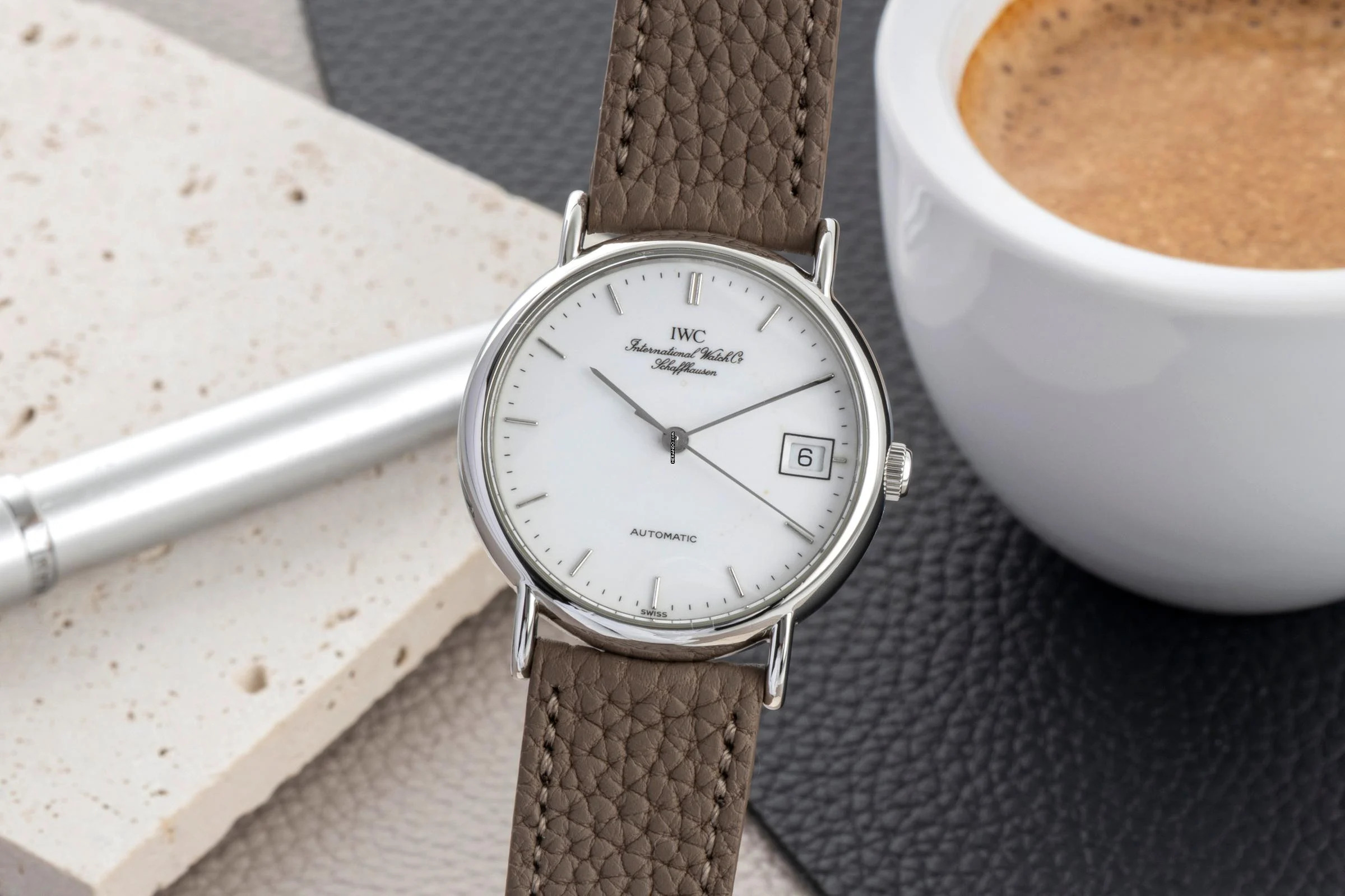 IWC Portofino Automatic stalowa koperta, średni rozmiar, ref. IW351311, B&P 1997