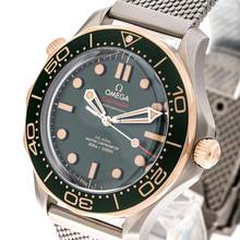 Thumbnail von Omega Seamaster Diver 300 M Or Blanc Sur Titan – 210.90.42.20.10.001 – NEUF & Non porté – Ensemble complet jusqu'en 02/2026