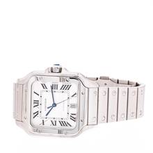 Thumbnail von Cartier Santos De Cartier 40x47 Wit – WSSA0018 – NIEUW & Onverkocht – 02/2026 Compleet set