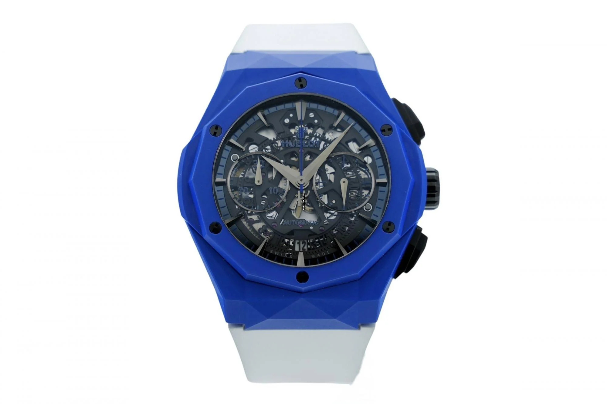 Hublot Classic Fusion Aerofusion Orlinski - Blue Ceramic Case - 24 Months Warranty 525.EX.0179.RX.ORL18 2018