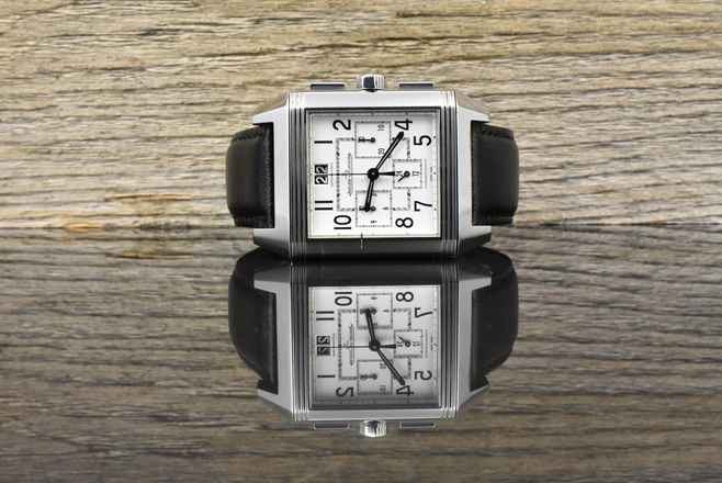  Jaeger-LeCoultre Reverso Squadra Chronograph GMT Ref. Q7018620 Automatik Calibre 754 Zertifikat 2011 