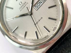 Thumbnail von Omega Genève Vintage Automatic Automatik Day Date 1860169 Steel 1860169