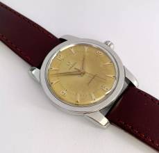 Thumbnail von Omega Seamaster Vintage ref 2759 Tropical Dial Calatrava FAT LUGS 2761