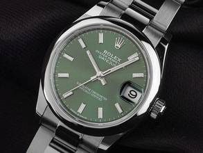 Thumbnail von Rolex Datejust 31 Medium Ref.278240 2021 Full Set wie Neu Datejust Medium Green Dial