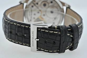 Thumbnail von Montblanc 1858 Pilots Watch Steel Black Dial Manual Wind 113860 Limited