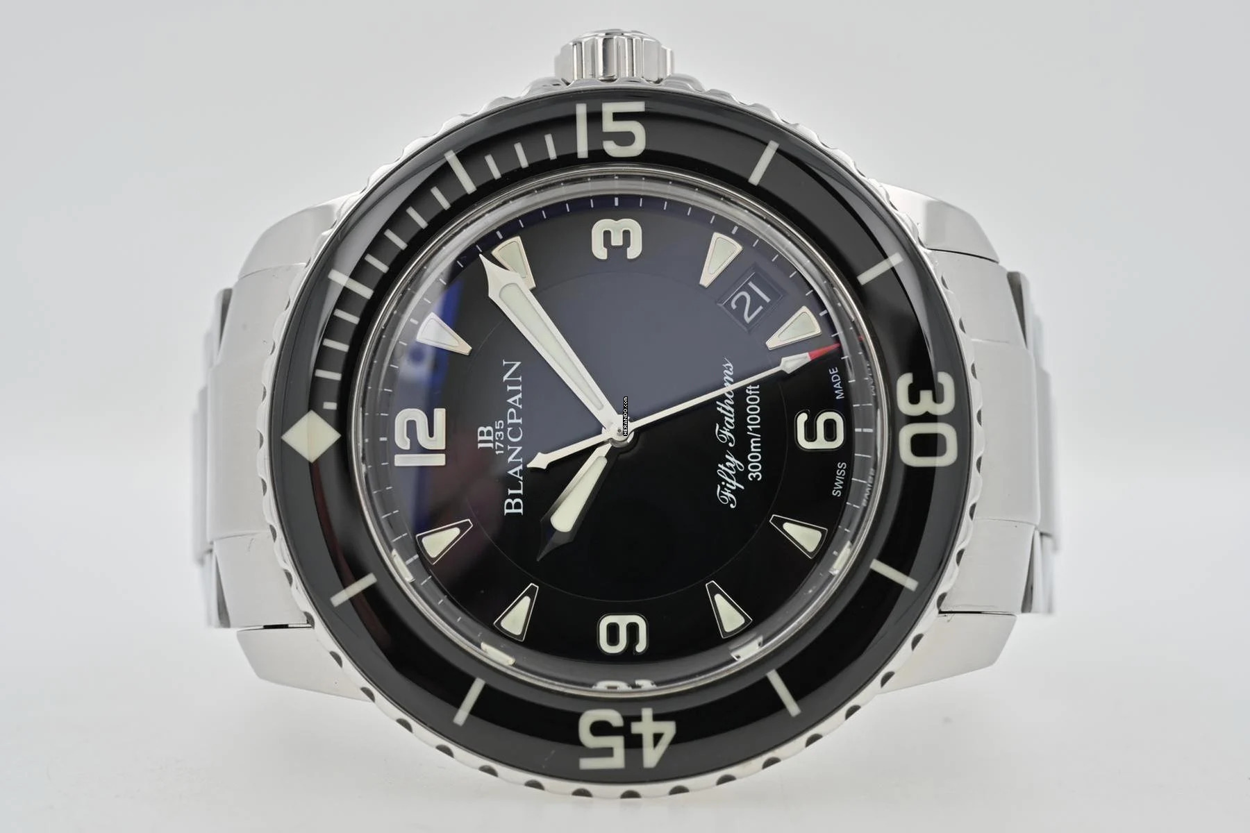 Blancpain Fifty Fathoms Black Dial 5015-1130-71