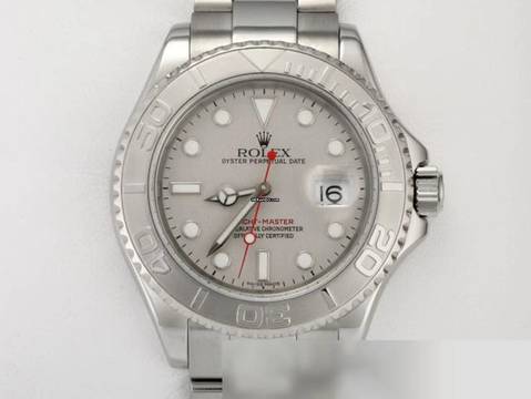  Rolex Yacht-Master 40 16622 Stahl Platin 40mm 2004/05 Automatik Yacht Master Stainless Steel Oyster-band Chronometer 