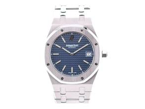 Thumbnail von Audemars Piguet Royal Oak Jumbo jumbo” Extra Thin 39mm Blue Dial Like New Full Set