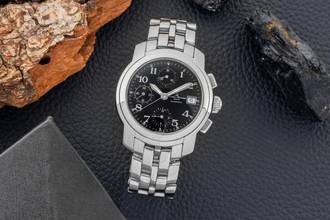 Thumbnail von Baume & Mercier Capeland Chronograph Edelstahl Herrenuhr Ref. MV045216