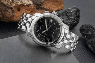 Thumbnail von Baume & Mercier Capeland Chronograph Edelstahl Herrenuhr Ref. MV045216