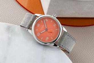 Thumbnail von NOMOS Club Campus Glashütte Club Campus 38 Cream Coral Handaufzug Herrenuhr Ref 725 B&P 2024