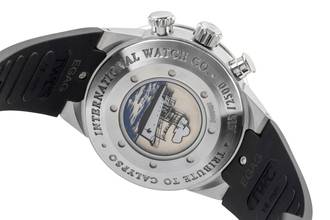 Thumbnail von IWC Aquatimer Chronograph Tribute to Calypso Stahl Automatik Herrenuhr Ref. IW378203 B&P
