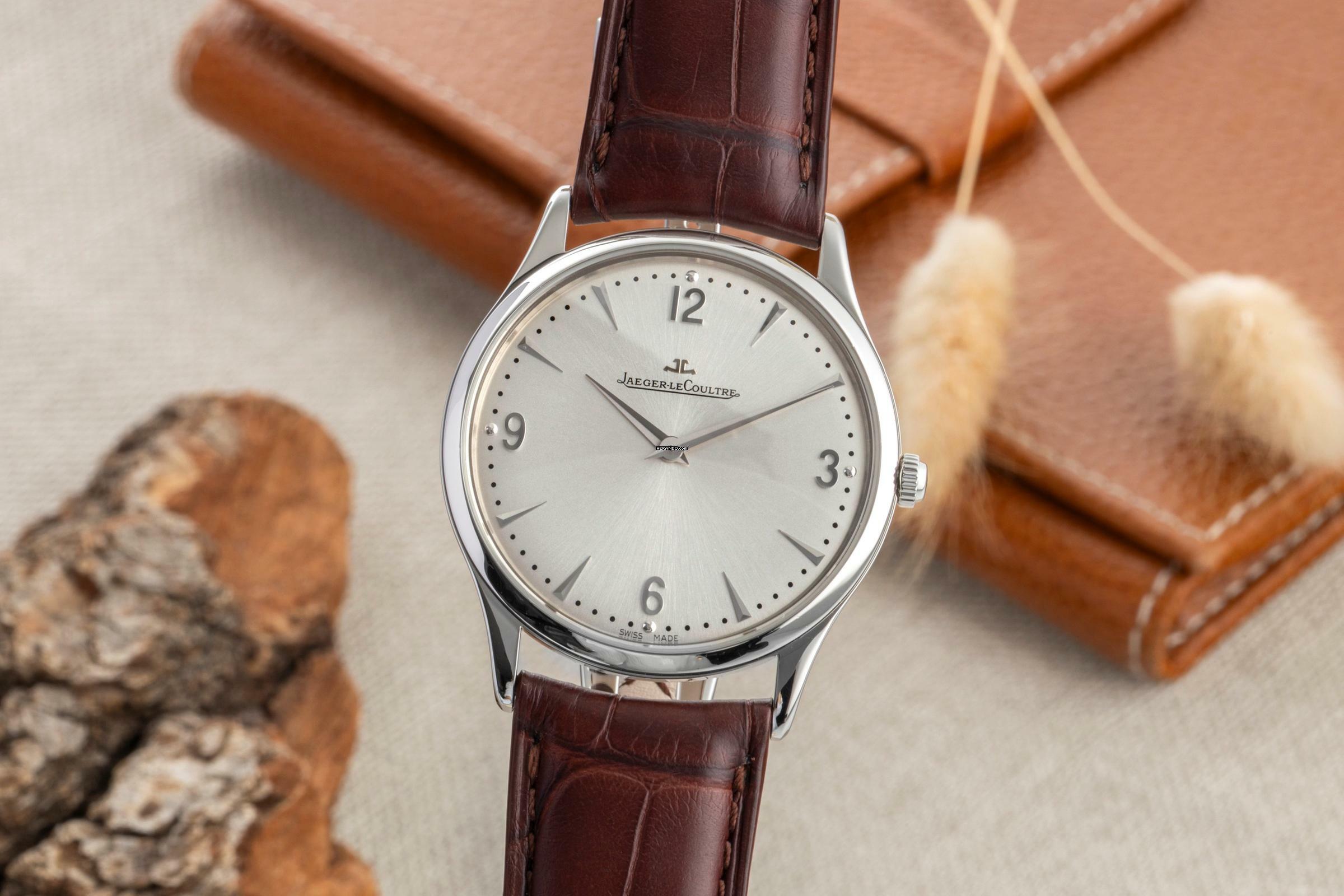 Jaeger-LeCoultre Master Ultra Thin 38 Handaufzug Stahl Ref. Q1348420 172.8.79.S