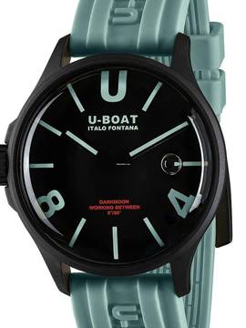  U-Boat 9526/B Darkmoon Aqua IPB Herrenuhr 44mm 5ATM 