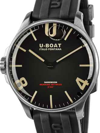  U-Boat 8463/D Darkmoon Herrenuhr 44mm SS 5ATM 