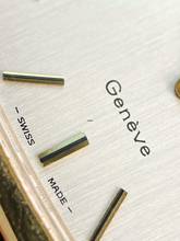 Thumbnail von Omega Genève Vintage Linen Dial Tank 35 x 36mm