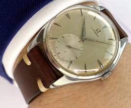Thumbnail von Omega Classic Oversize Jumbo Vintage 38mm ref 2505 Steel 2505