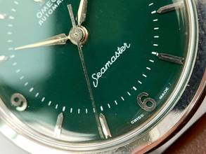 Thumbnail von Omega Seamaster Custom Green Dial Seamaster Vintage Automatic Automatik ref 2846 Fat Lugs 2846