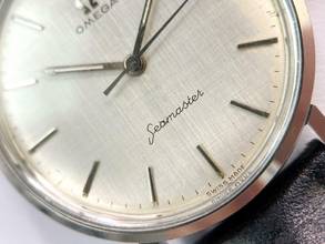 Thumbnail von Omega Seamaster Top Condition Serviced Seamaster Vintage Linen Dial