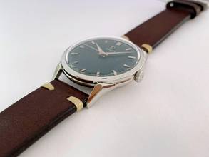 Thumbnail von Omega Classic Serviced Vintage Custom Green Dial ref 2608 2608
