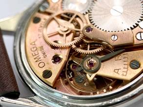 Thumbnail von Omega Classic Serviced Vintage Custom Green Dial ref 2608 2608