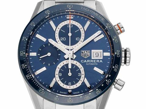  TAG Heuer Carrera Calibre 16 Ref.CBM2112.BA0651 2024 Full Set wie Neu Vintage Carrera Chronograph 