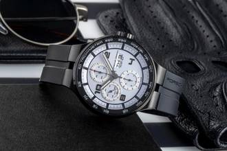 Thumbnail von Porsche Design Flat Six Stahl Automatik Herrenuhr Ref. 6350.43.74.0275 Box