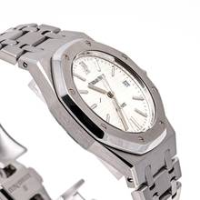 Thumbnail von Audemars Piguet Royal Oak Selfwinding 39 White – 15300ST.OO.1220ST.01 – like NEW – 2018 Full Set