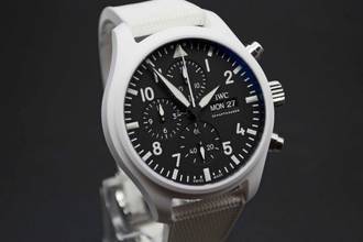 Thumbnail von IWC Fliegeruhr Chronograph Top Gun Lake Tahoe LC100 Fullset aus 2025 IWC Garantie bis 2033