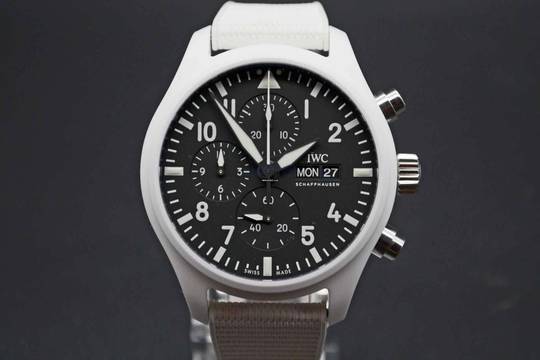  IWC Fliegeruhr Chronograph Top Gun Lake Tahoe LC100 Fullset aus 2025 IWC Garantie bis 2033 