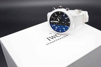 Thumbnail von IWC Fliegeruhr Chronograph Top Gun Lake Tahoe LC100 Fullset aus 2025 IWC Garantie bis 2033