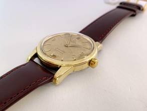 Thumbnail von Omega Seamaster Serviced Seamaster Honeycomb Dial Vintage Automatic Automatik ref 2757 Bumper 2757