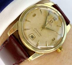 Thumbnail von Omega Seamaster Serviced Seamaster Honeycomb Dial Vintage Automatic Automatik ref 2757 Bumper 2757
