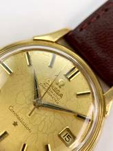 Thumbnail von Omega Constellation Solid Gold Vollgold De Luxe Vintage Automatic Automatik 14394 14393