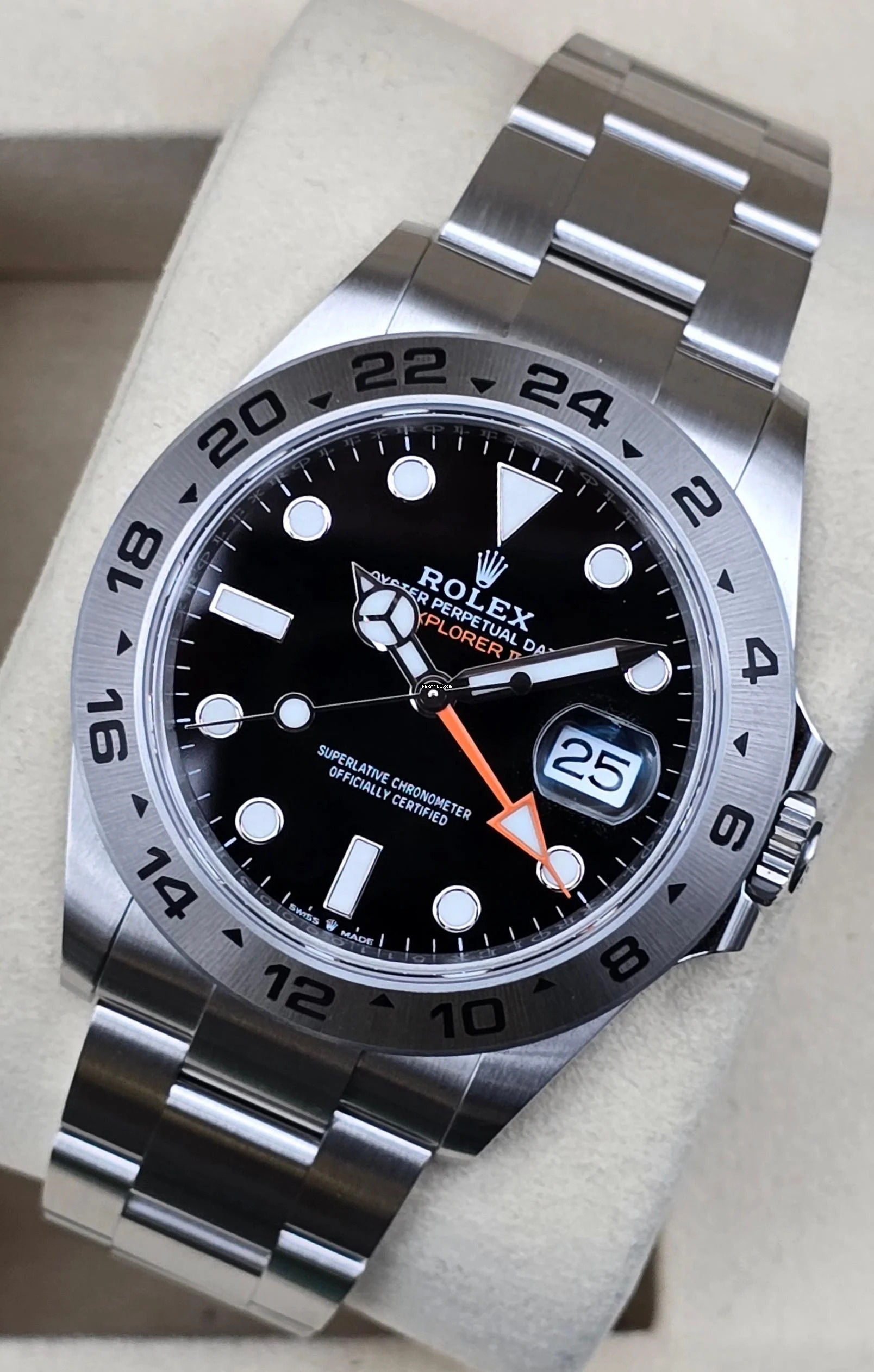 Rolex Explorer II 226570 Black Dial Chronometer Unworn Full Set 5-2025