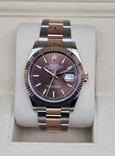 Thumbnail von Rolex Datejust 36 36mm 126231 Chocolate Dial Oystersteel and Everose gold Unworn/New Condition Full Set 8-2024