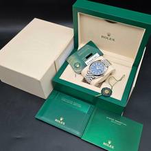 Thumbnail von Rolex Datejust 41 41mm 126334 Blue Dial Jubilee Like New Condition Full Set 8/2022