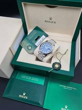 Thumbnail von Rolex Datejust 41 41mm 126334 Blue Dial Jubilee Like New Condition Full Set 8/2022
