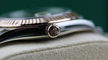 Thumbnail von Rolex Datejust 41 Steel Rosé - Wimbledon - like New - Fullset - 02/2021