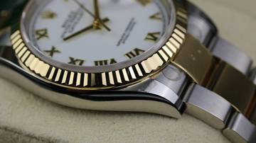 Thumbnail von Rolex Datejust 36 Steel Gold - White Roman - New - Fullset - 12/2025