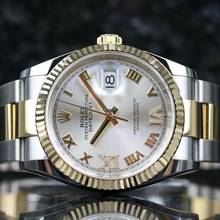 Thumbnail von Rolex Datejust 36 Steel Gold - Silber XIIV - New - Fullset - 07/2021