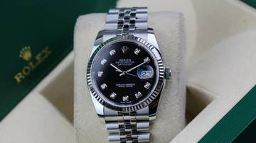 Thumbnail von Rolex Datejust 36 Jubilee - Black Diamond - like New - Fullset - 06/2014